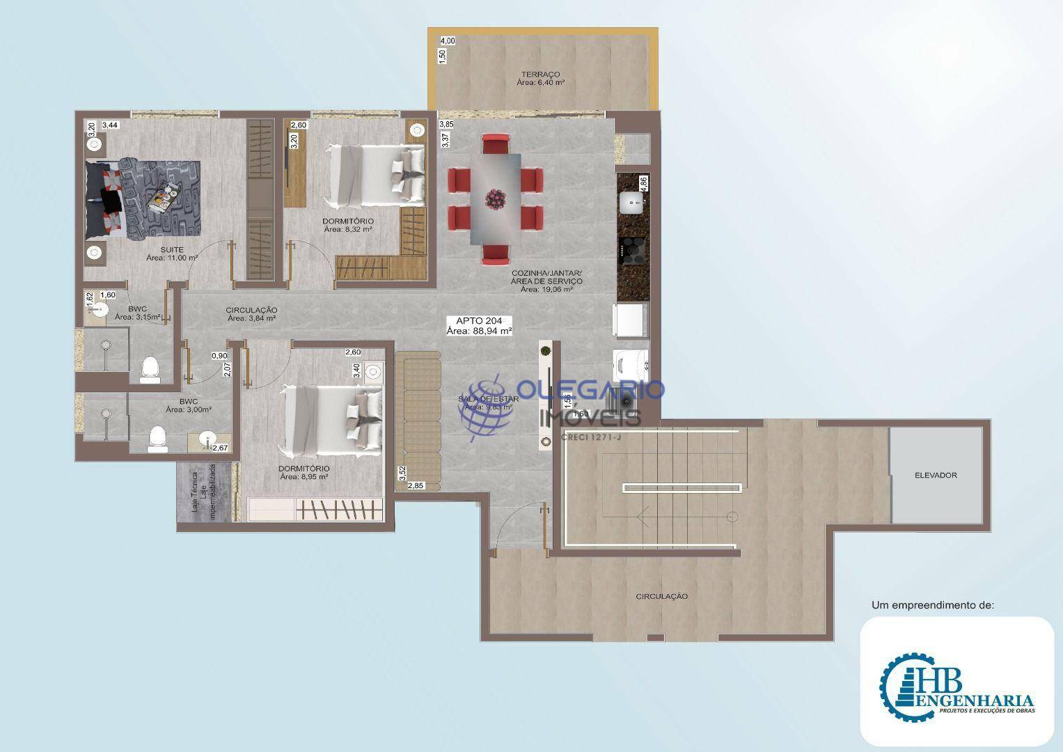 Apartamento à venda com 2 quartos, 85m² - Foto 23