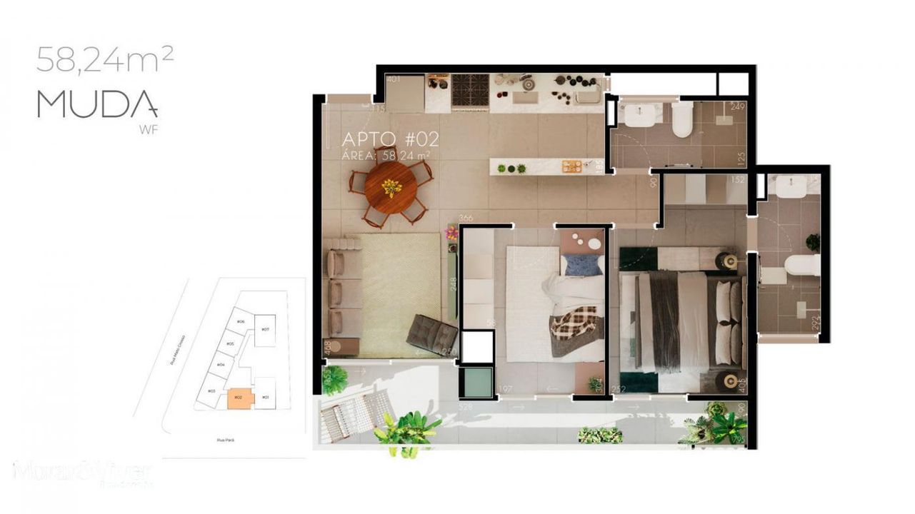 Apartamento à venda com 3 quartos, 75m² - Foto 20