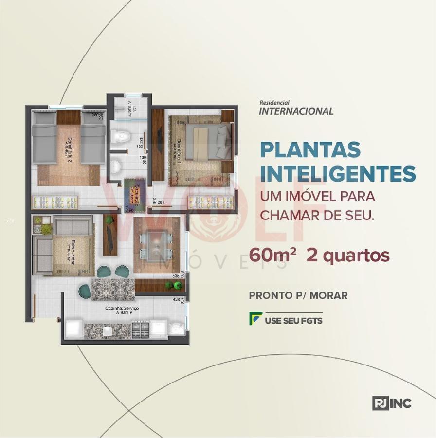 Apartamento à venda com 2 quartos, 60m² - Foto 30