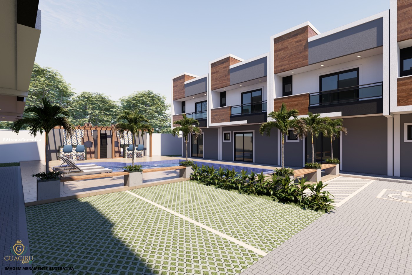 Casa de Condomínio à venda com 2 quartos, 56m² - Foto 2