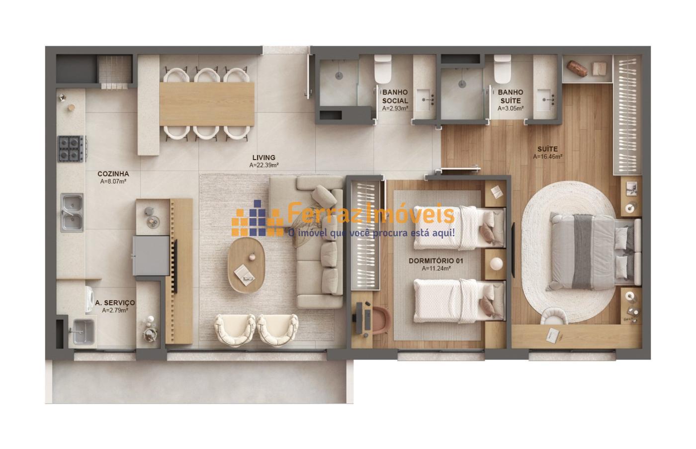 Apartamento à venda com 3 quartos, 95m² - Foto 17