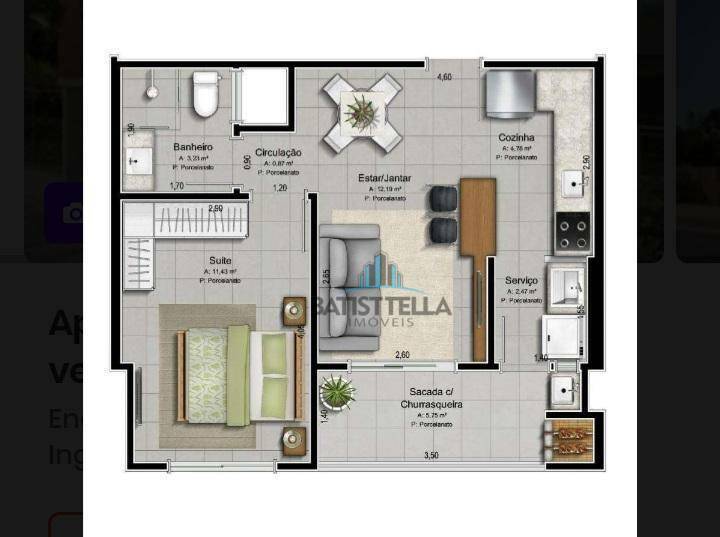 Apartamento à venda com 2 quartos, 65m² - Foto 5