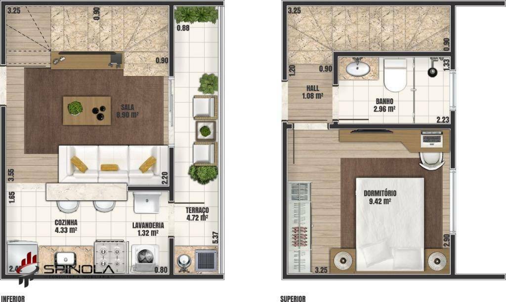 Apartamento à venda com 1 quarto, 51m² - Foto 25