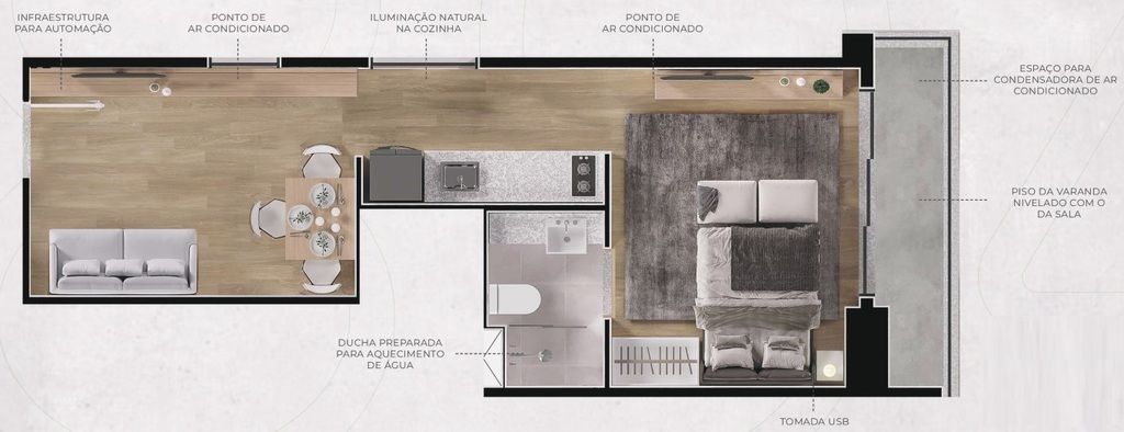 Cobertura à venda com 1 quarto, 91m² - Foto 19