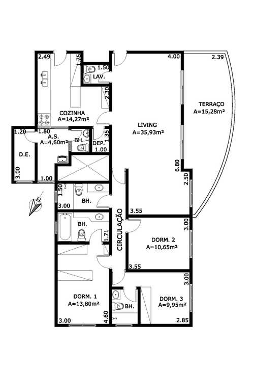 Apartamento à venda com 4 quartos, 128m² - Foto 13