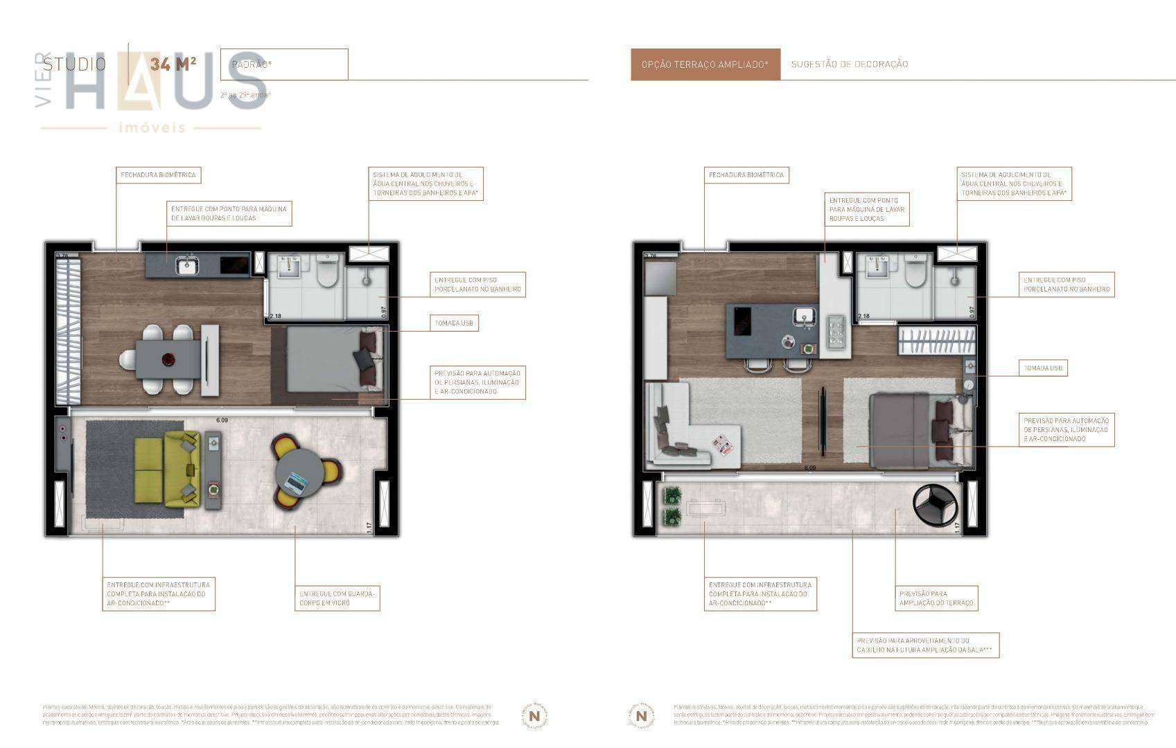 Kitnet e Studio à venda, 34m² - Foto 13