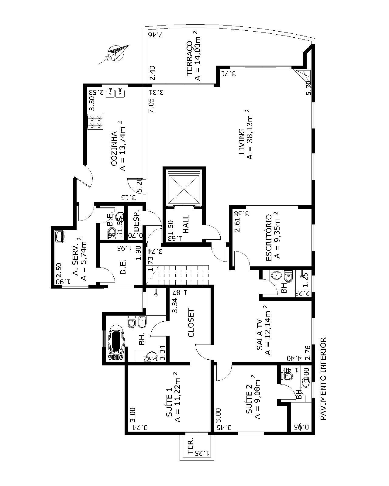 Apartamento à venda com 4 quartos, 180m² - Foto 3