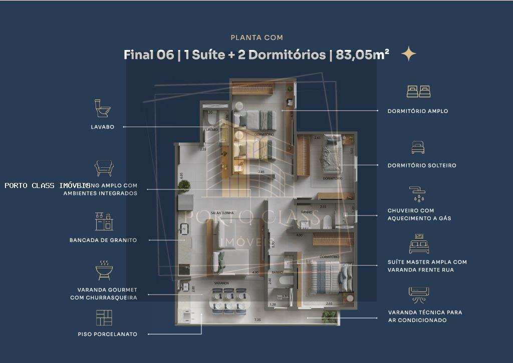 Apartamento à venda com 1 quarto, 46m² - Foto 26