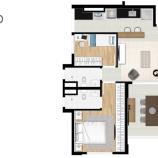 Apartamento à venda com 2 quartos, 57m² - Foto 3