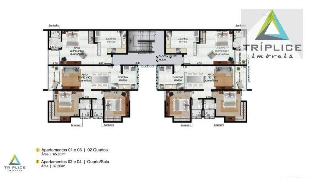 Apartamento à venda com 2 quartos, 58m² - Foto 18