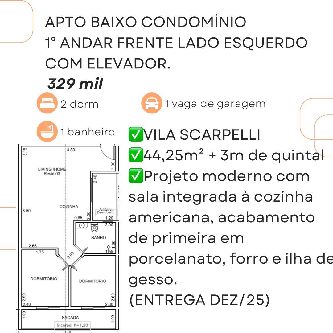 Apartamento à venda com 2 quartos, 47m² - Foto 6