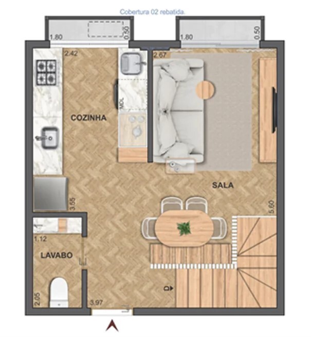 Apartamento à venda com 1 quarto, 41m² - Foto 28