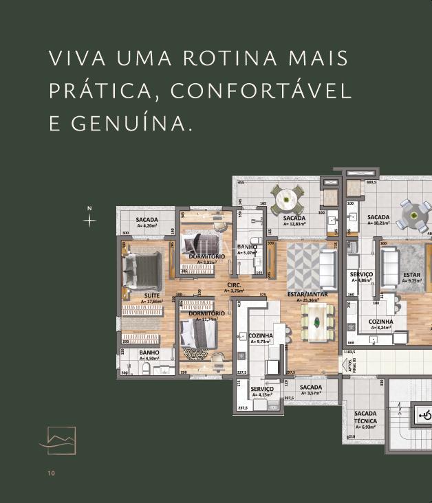 Apartamento à venda com 3 quartos, 104m² - Foto 4