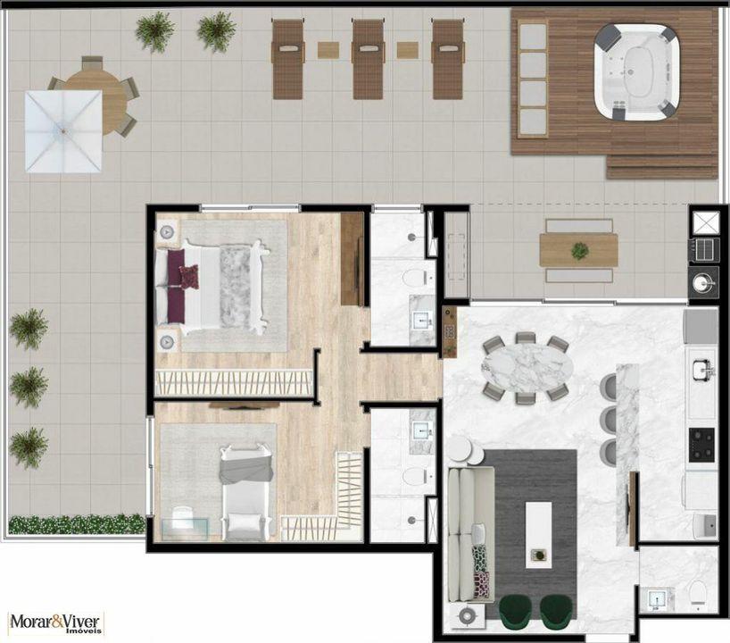 Apartamento à venda com 2 quartos, 125m² - Foto 28