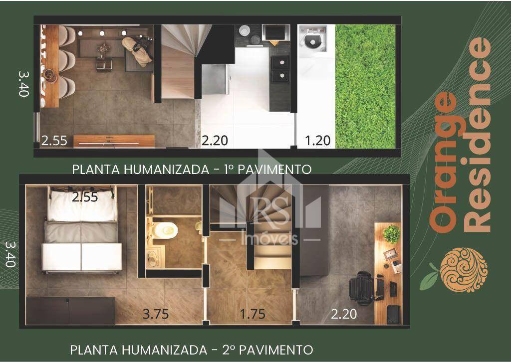 Casa de Condomínio à venda com 2 quartos, 50m² - Foto 34