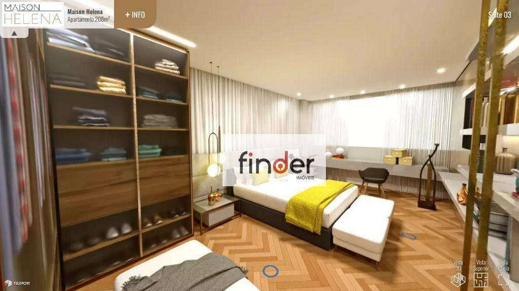 Apartamento à venda com 3 quartos, 208m² - Foto 11