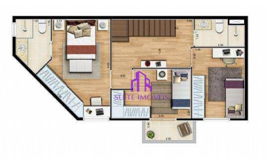 Apartamento à venda com 2 quartos, 68m² - Foto 11