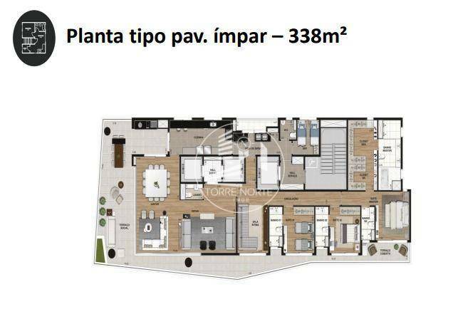 Apartamento à venda com 4 quartos, 340m² - Foto 15