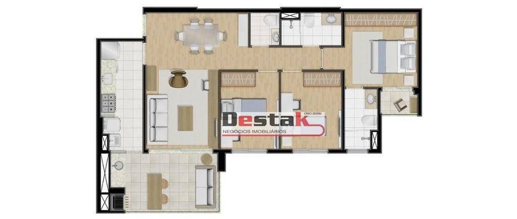 Apartamento à venda com 2 quartos, 93m² - Foto 15