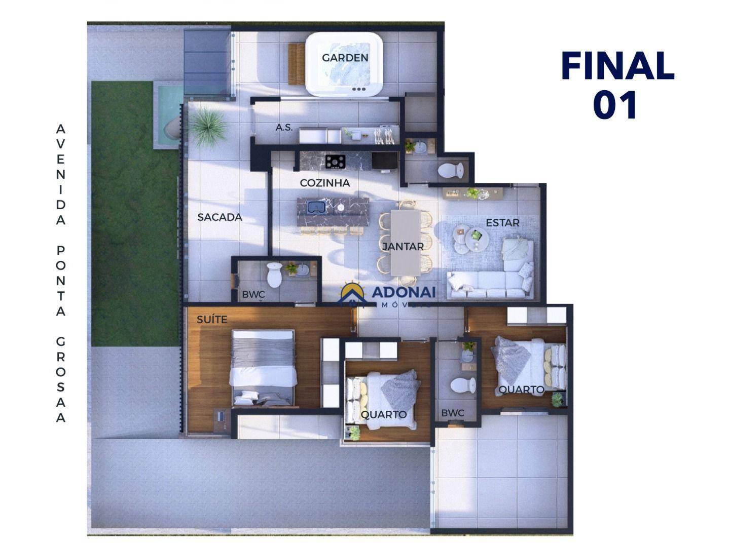 Apartamento, 3 quartos - Foto 5