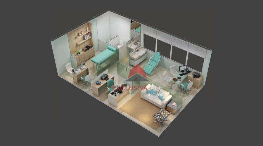 Conjunto Comercial-Sala para alugar, 232m² - Foto 17