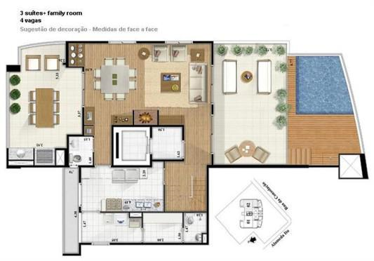 Apartamento à venda com 3 quartos, 256m² - Foto 9