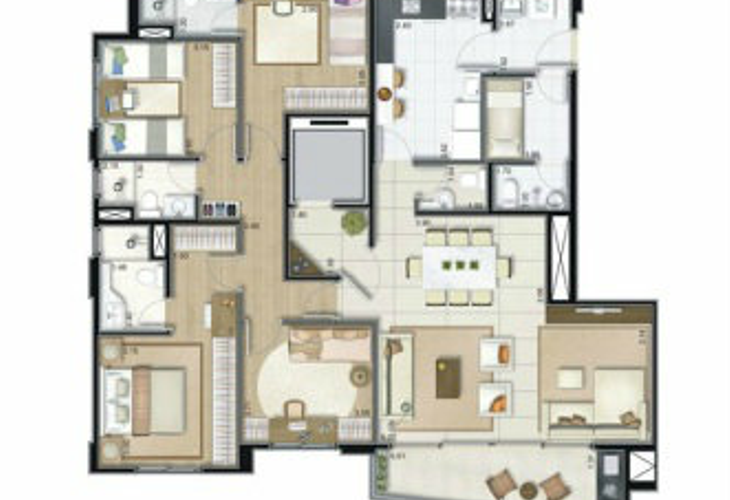 Apartamento à venda com 4 quartos, 131m² - Foto 18