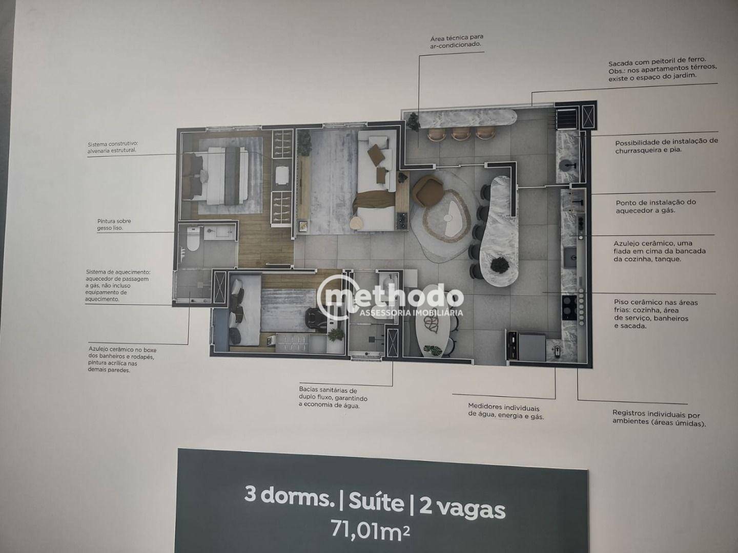 Apartamento à venda com 2 quartos, 56m² - Foto 1