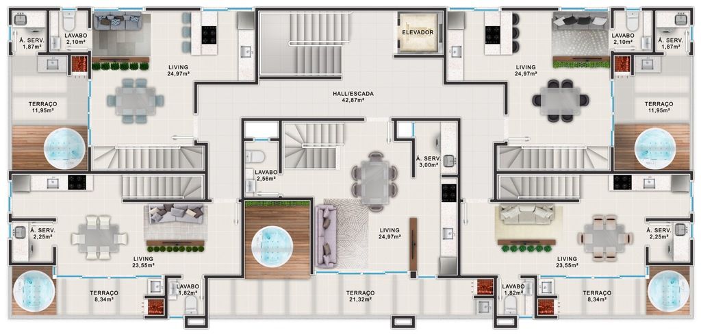 Cobertura à venda com 3 quartos, 98m² - Foto 14