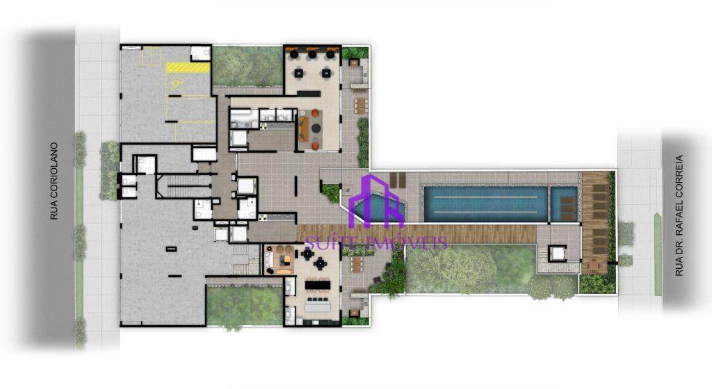 Apartamento à venda com 3 quartos, 151m² - Foto 2