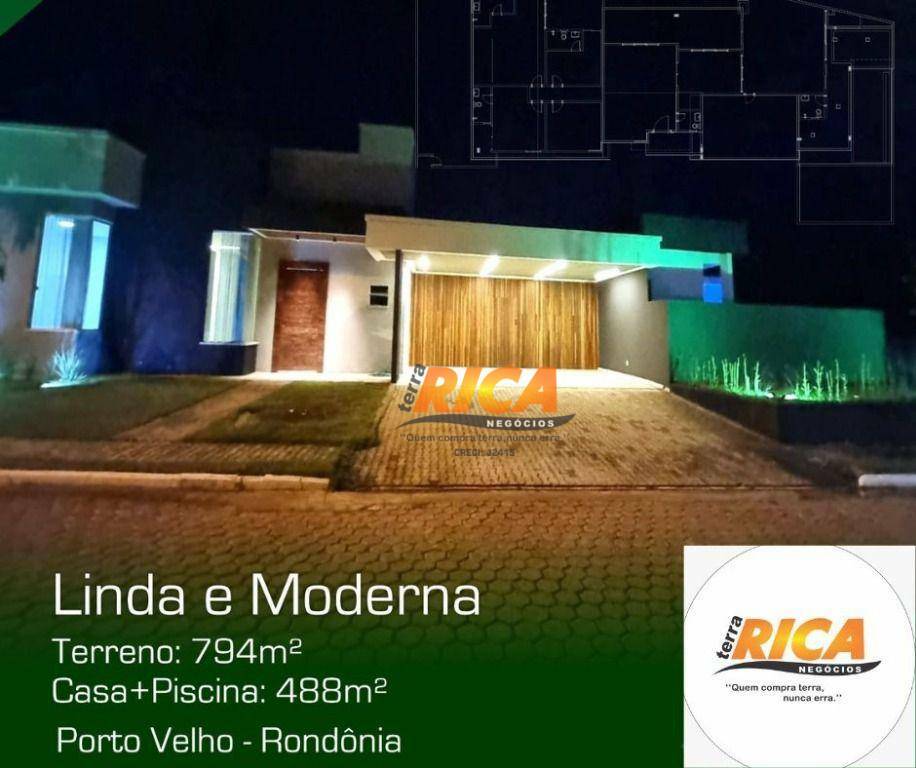 Casa de Condomínio à venda com 4 quartos, 488m² - Foto 3