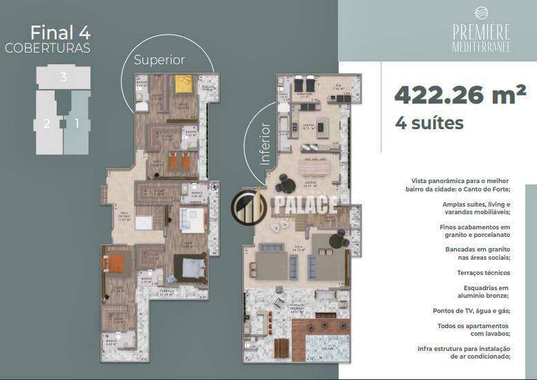 Apartamento à venda com 3 quartos, 152m² - Foto 49