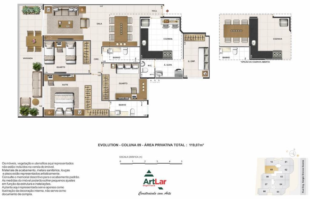 Apartamento à venda com 3 quartos, 9664m² - Foto 22