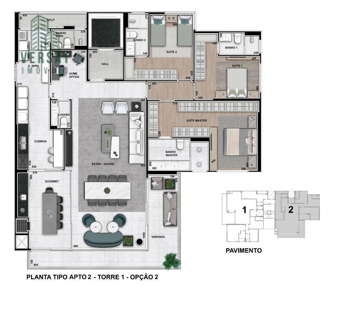 Apartamento à venda com 3 quartos, 228m² - Foto 5