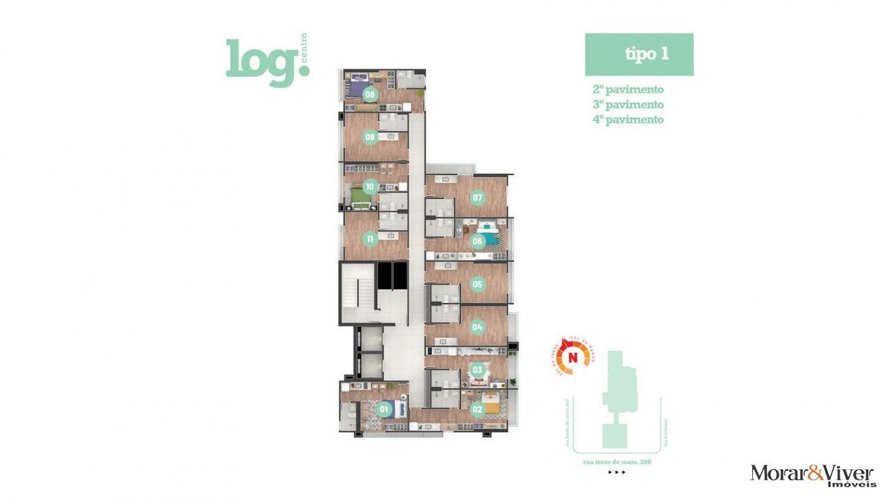 Apartamento à venda com 1 quarto, 24m² - Foto 29