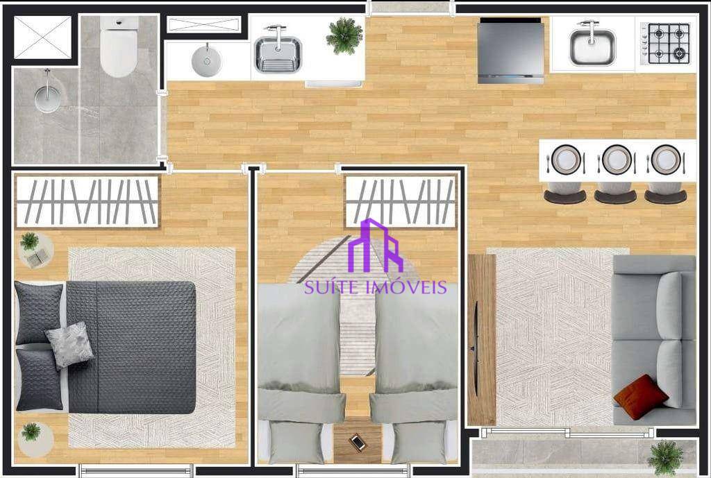 Apartamento à venda com 2 quartos, 39m² - Foto 37