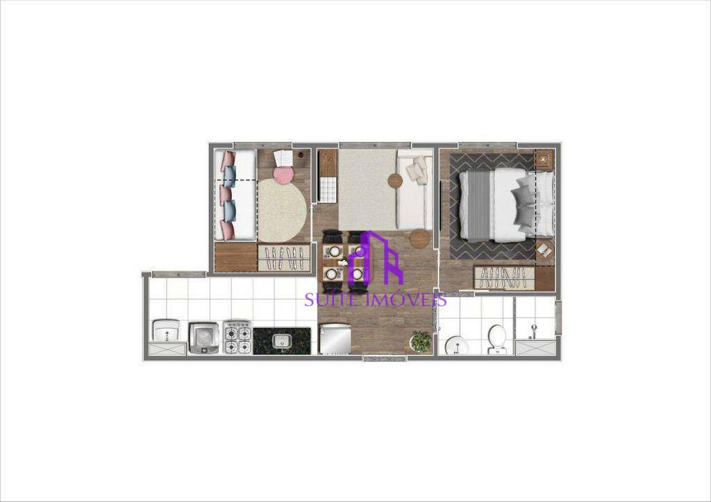 Apartamento à venda com 2 quartos, 36m² - Foto 43