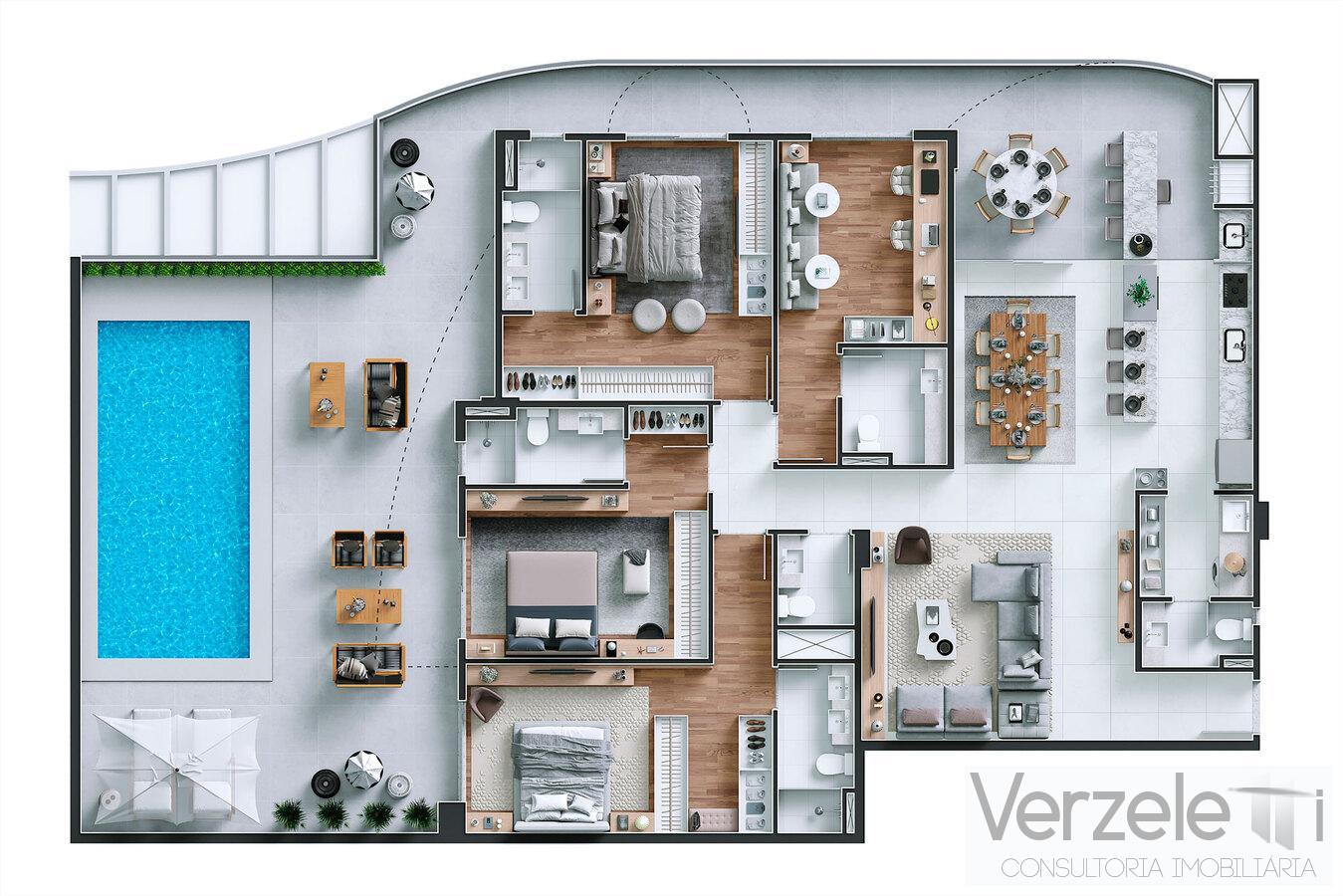 Cobertura à venda com 3 quartos, 304m² - Foto 40