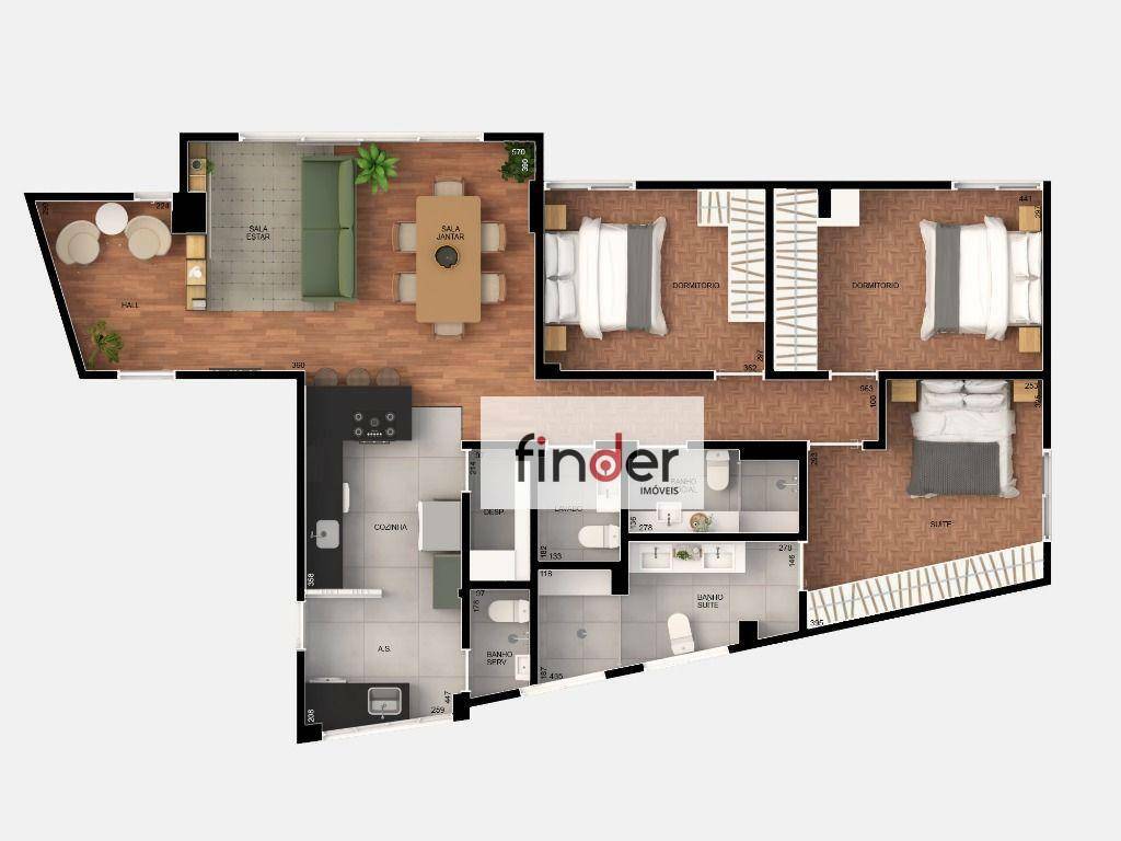 Apartamento à venda com 3 quartos, 129m² - Foto 26