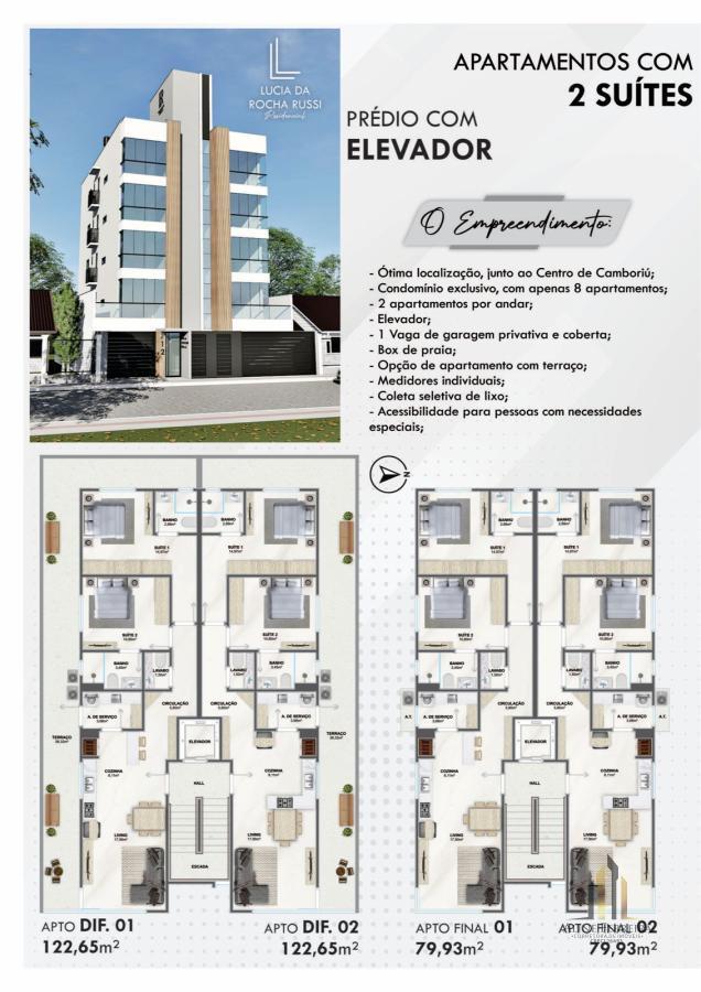 Apartamento à venda com 2 quartos, 80m² - Foto 3