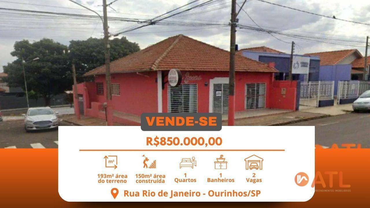 Casa à venda com 1 quarto, 150m² - Foto 1