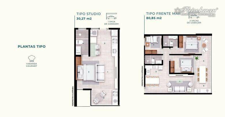 Apartamento à venda com 3 quartos, 30m² - Foto 5