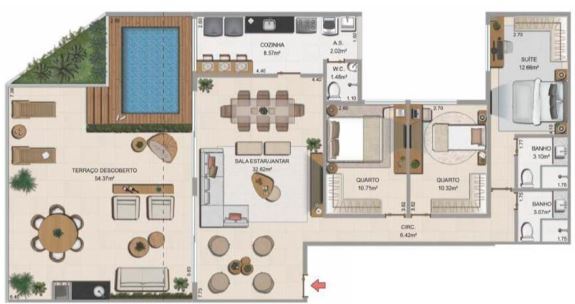 Apartamento à venda com 3 quartos, 8824m² - Foto 20