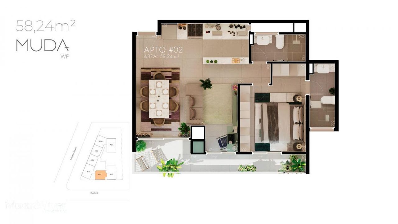 Apartamento à venda com 3 quartos, 75m² - Foto 21