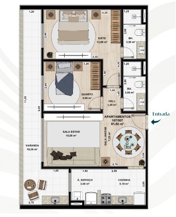 Apartamento à venda com 3 quartos, 132m² - Foto 10