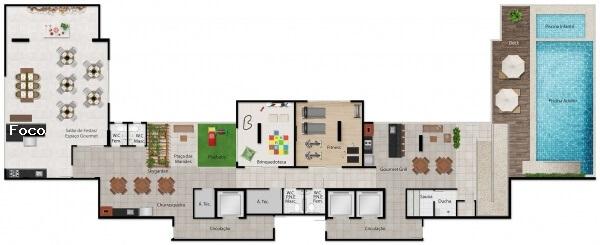Apartamento para alugar com 2 quartos, 57m² - Foto 20