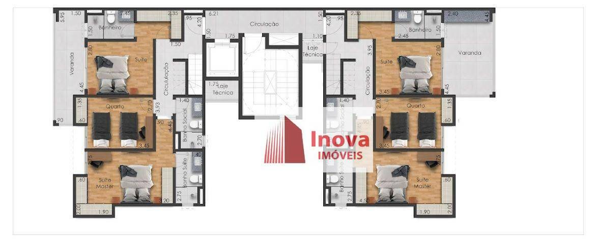 Cobertura à venda com 3 quartos, 168m² - Foto 4