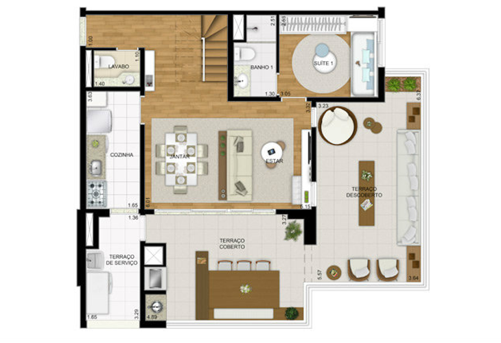 Apartamento à venda com 2 quartos, 68m² - Foto 19