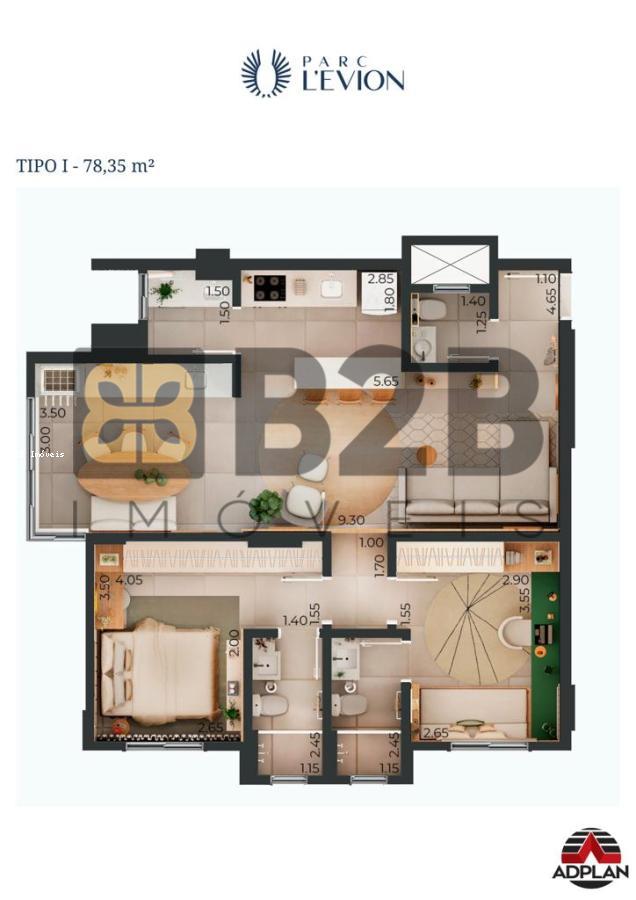 Apartamento à venda com 2 quartos, 77m² - Foto 31