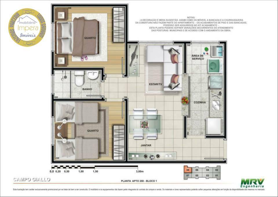 Apartamento para alugar com 2 quartos, 46m² - Foto 31